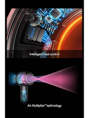 Dyson Purple Supersonic Straight to Wavy Hair Dryer - Image 9 of 9