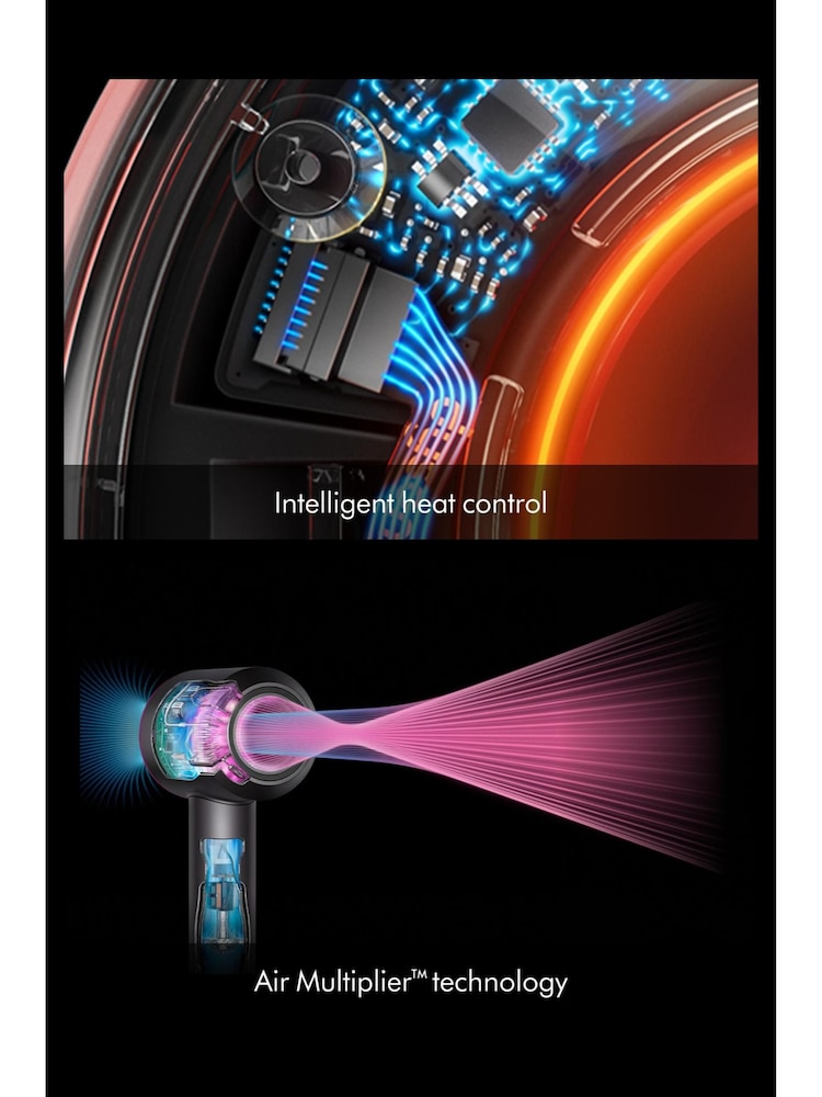 Dyson Purple Supersonic Straight to Wavy Hair Dryer - Image 9 of 9 Dyson Purple Supersonic Straight to Wavy Hair Dryer - Image 9 of 9