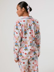 Skinnydip Red x Paddington Patchwork Pyjamas Set with Scrunchie - Image 2 of 7