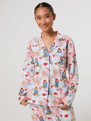 Skinnydip Red x Paddington Patchwork Pyjamas Set with Scrunchie - Image 3 of 7