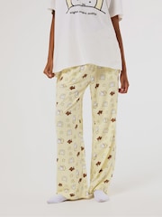 Skinnydip Yellow x Miffy Night T-Shirt and Trouser Pyjamas Set with Eye Mask - Image 3 of 8
