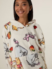 Skinnydip White Disney Winnie the Pooh Strawberry Blanket Hoodie - Image 3 of 5