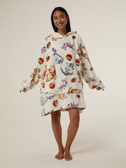 Skinnydip White Disney Winnie the Pooh Strawberry Blanket Hoodie - Image 5 of 5