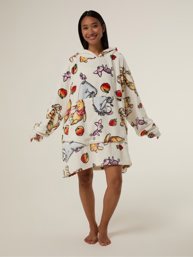 Skinnydip White Disney Winnie the Pooh Strawberry Blanket Hoodie - Image 5 of 5 Skinnydip White Disney Winnie the Pooh Strawberry Blanket Hoodie - Image 5 of 5