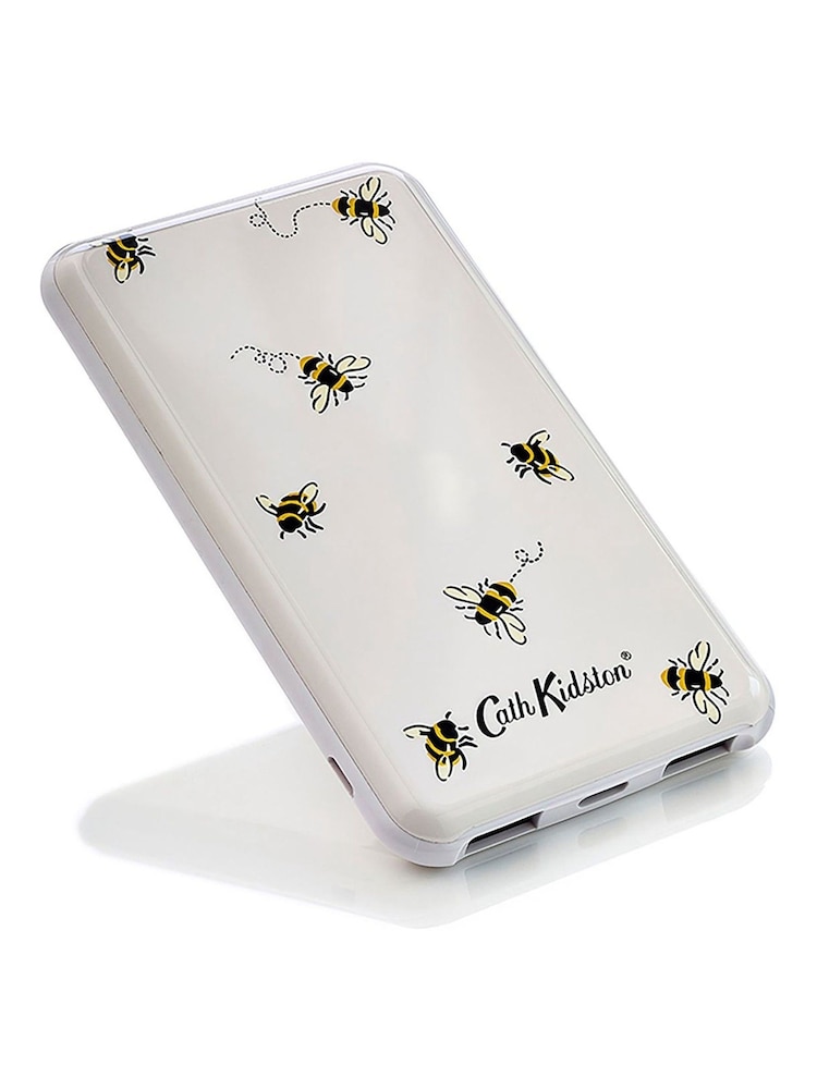 View Quest Cream Cath Kidston Bee 5000mAh Powerbank - Image 1 of 8