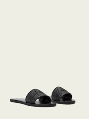AllSaints Black Hoxton Sliders - Image 3 of 6