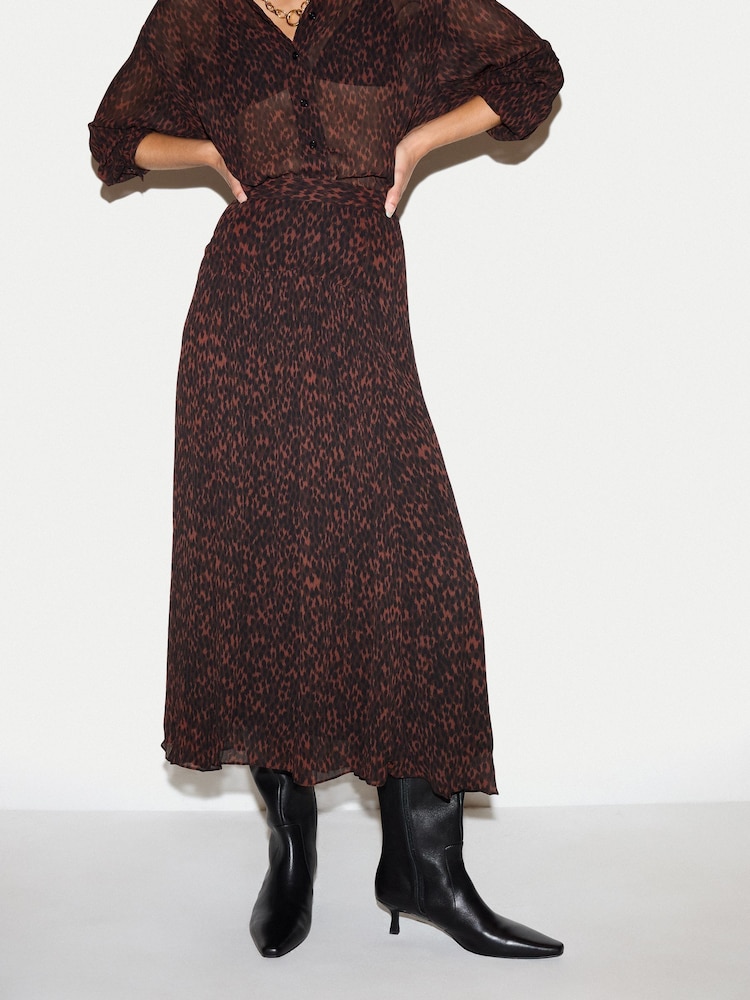 Jigsaw Mini Leopard Skirt - Obrázek 1 z 4