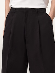 AllSaints Black Castro Shorts - Image 2 of 7