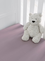Silentnight 2 Pack Grey Kids Safe Nights Cot 100% Cotton Fitted Sheets - Image 2 of 10