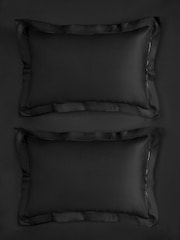 Set of 2 300 Thread Count Collection Luxe 100% Cotton Pillowcases - Image 3 of 6