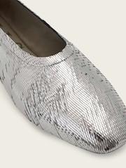 AllSaints Grey Hailee Flats - Image 5 of 6