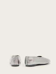 AllSaints Grey Hailee Flats - Image 6 of 6