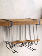 Black Bronx Undershelf Basket Storage Basket - Image 2 of 4