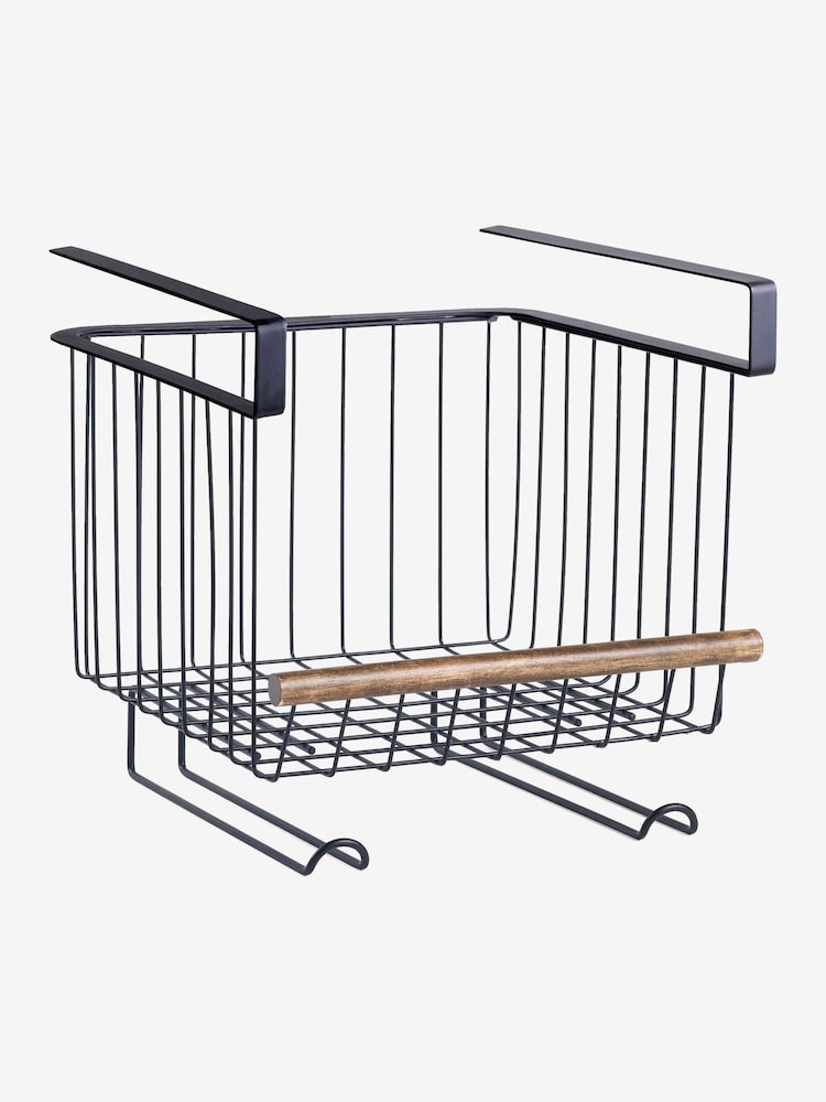 Black Bronx Undershelf Basket Storage Basket - Image 4 of 4