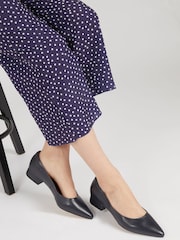 Jones Bootmaker Sunstone Leather Court Shoes - Image 1 of 6