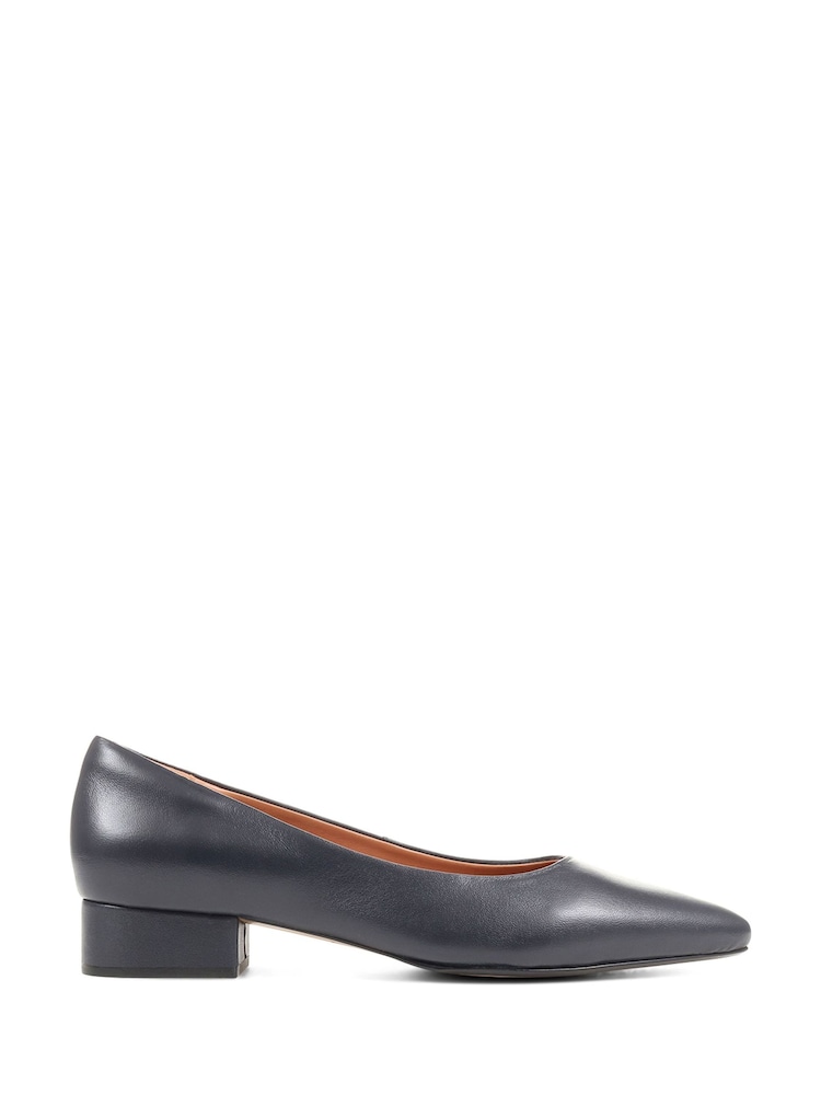 Jones Bootmaker Sunstone Leather Court Shoes - Image 2 of 6