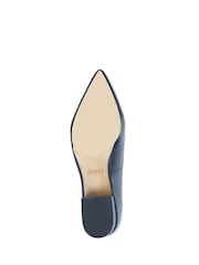 Jones Bootmaker Sunstone Leather Court Shoes - Image 6 of 6