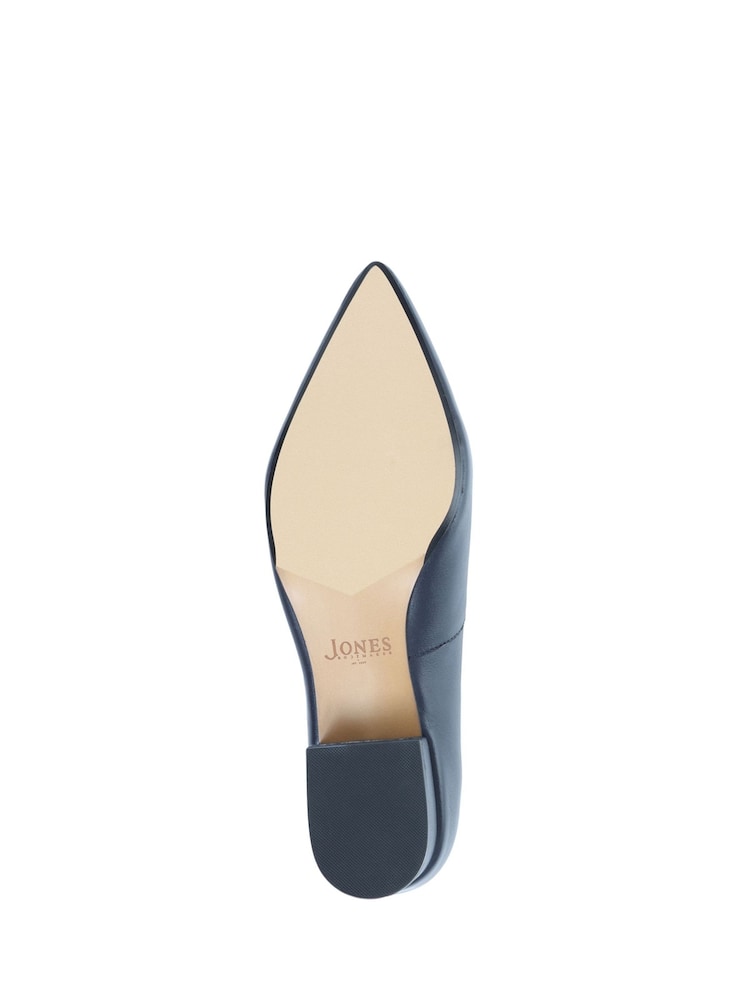 Jones Bootmaker Sunstone Leather Court Shoes - Image 6 of 6