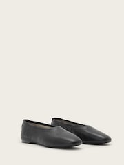 AllSaints Black Hailee Flats - Image 3 of 6