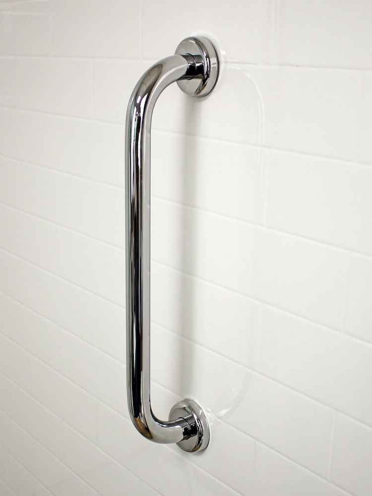 Showerdrape Assurity Curved Bathroom Safety Grab Rail 40cm - Image 1 of 2