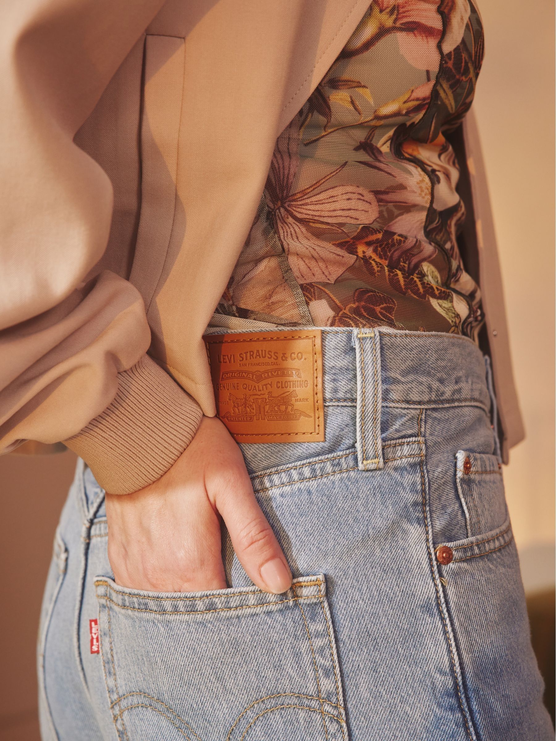 Levi's 100 cotton discount