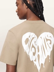 AllSaints Brown Trip Lisa T-Shirt - Image 4 of 8
