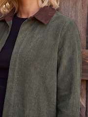 Roman Green Petite Cord Jacket - Image 4 of 4
