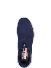 Skechers Blue Mens Ultra Flex 3.0 Smooth Slip In Wide Trainers - Image 5 of 6