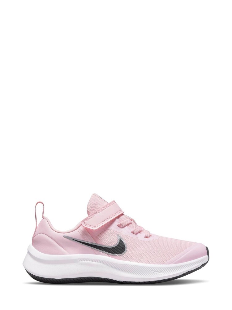 Nike Pink Star Runner 3 Junior Trainers - Image 1 of 9