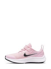 Nike Pink Star Runner 3 Junior Trainers - Image 3 of 9