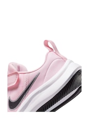 Nike Pink Star Runner 3 Junior Trainers - Image 8 of 9