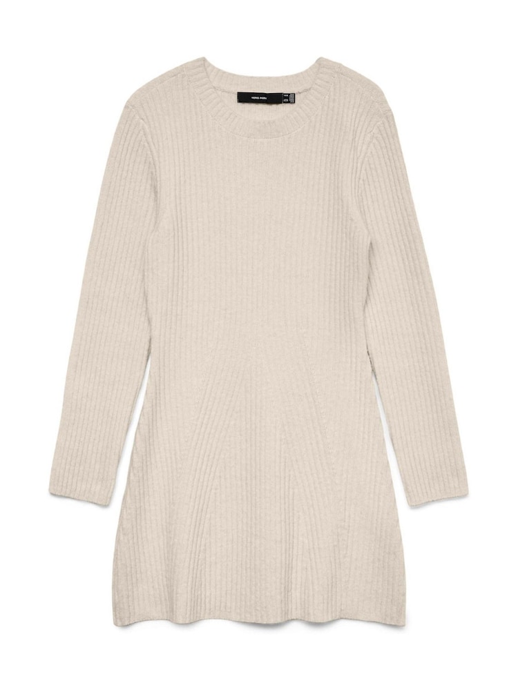Vestido de manga larga de punto acanalado de VERO MODA - Imagen 5 de 5