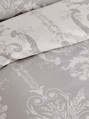 Laura Ashley Josette 200 diegu blīvuma kokvilnas satīna gultasveļas un spilvendrānas komplekts - Attēls 4 no 4