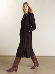 Baukjen Brown Jenna Cord Midi Dress - Image 3 of 4