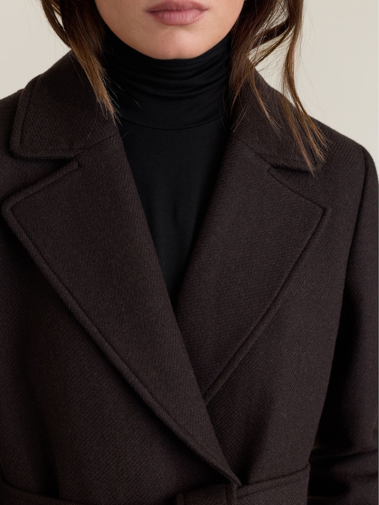 Baukjen Brown Chelsea Wrap Coat - Image 2 of 5