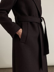 Baukjen Brown Chelsea Wrap Coat - Image 4 of 5