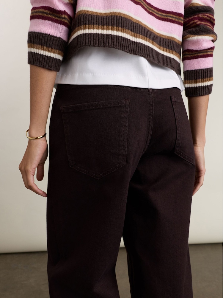 Baukjen Brown Nixi Barrel Leg Jeans - Image 4 of 4