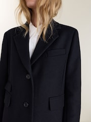 Baukjen Hana Long Wool Coat - Imaginea 3 din 5