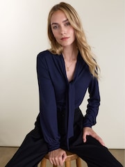 Baukjen Carina Tie Neck Blouse - Kuva 1 / 3