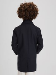 Reiss Navy Perrin 3-9 yrs Trench With Funnel-Neck Insert - Image 5 of 6
