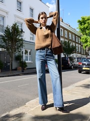 Baukjen Brown Marley Quarter Zip Jumper - Image 2 of 5