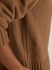 Baukjen Brown Marley Quarter Zip Jumper - Image 3 of 5