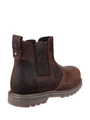 Amblers Safety Brown FS165 Pull-On Safety Dealer Boots - Image 3 of 5