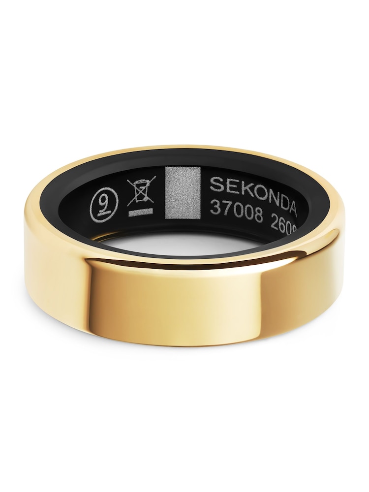 Sekonda Gold Tone Sekonda Smart Ring - Image 1 of 3 Sekonda Gold Tone Sekonda Smart Ring - Image 1 of 3