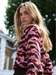 Baukjen Red Cece Strong Shoulder Blouse - Image 2 of 4