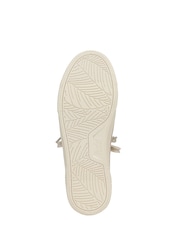 Blowfish Malibu Gold Azure Regular Fit Lace-Up Trainers - Image 3 of 7