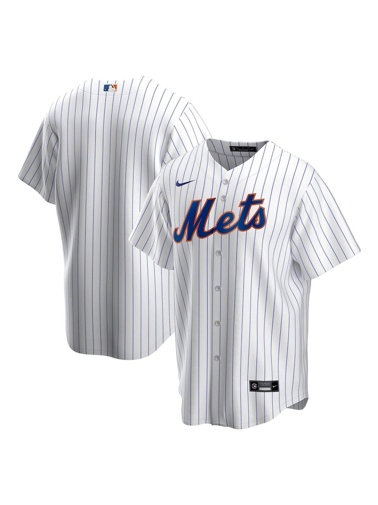 Nike White New York Mets Official Replica Home Jersey Youth - Image 1 of 3