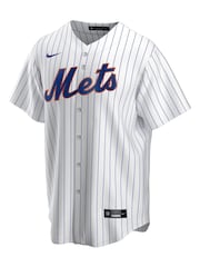 Nike White New York Mets Official Replica Home Jersey Youth - Image 2 of 3