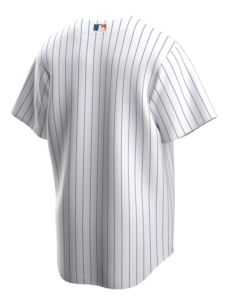Nike White New York Mets Official Replica Home Jersey Youth - Image 3 of 3