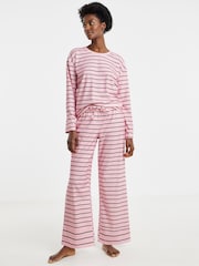 Simply Be Pink Pretty Secrets Supersoft Lounge Set - Image 1 of 4